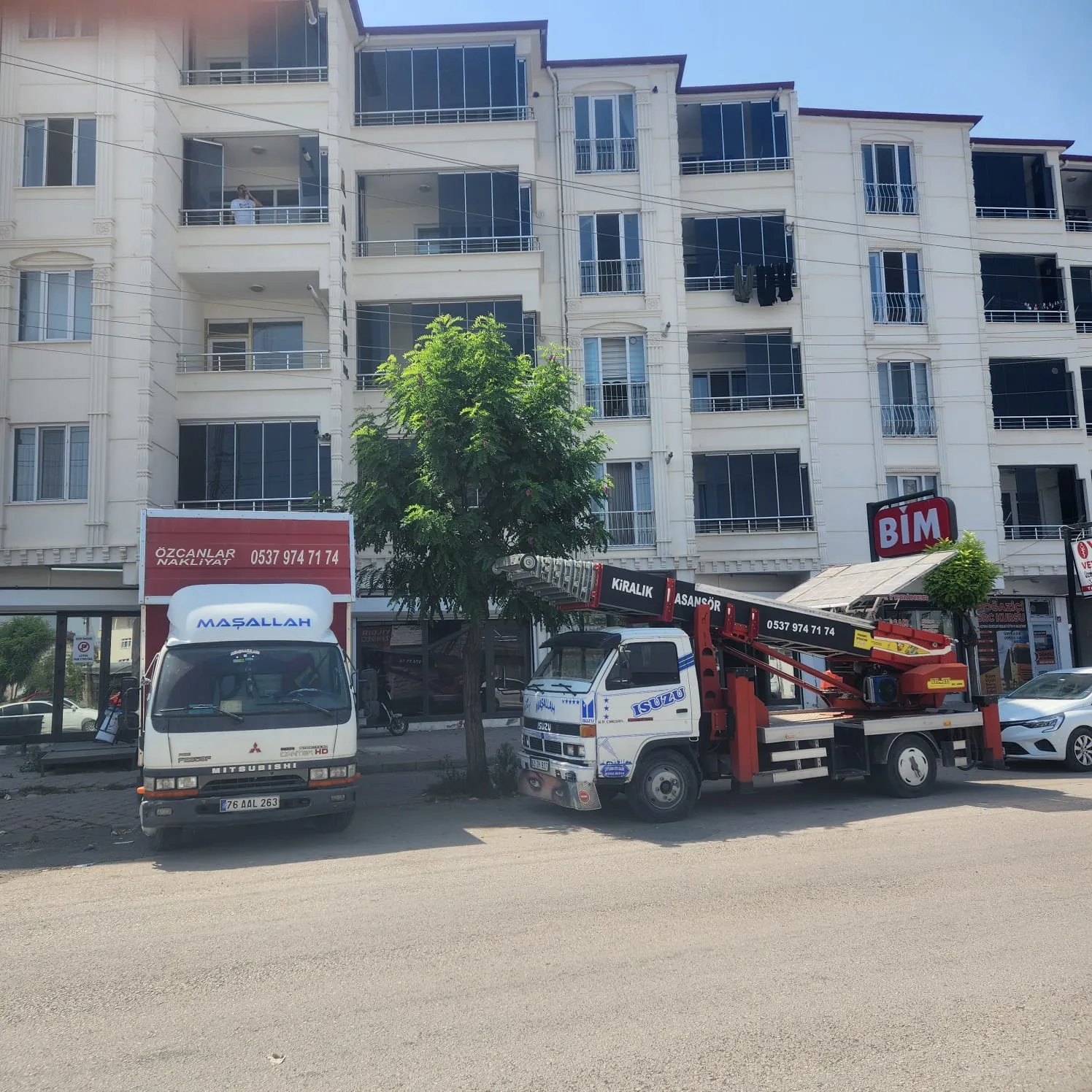 Şehir içi evden eve taşımacılık