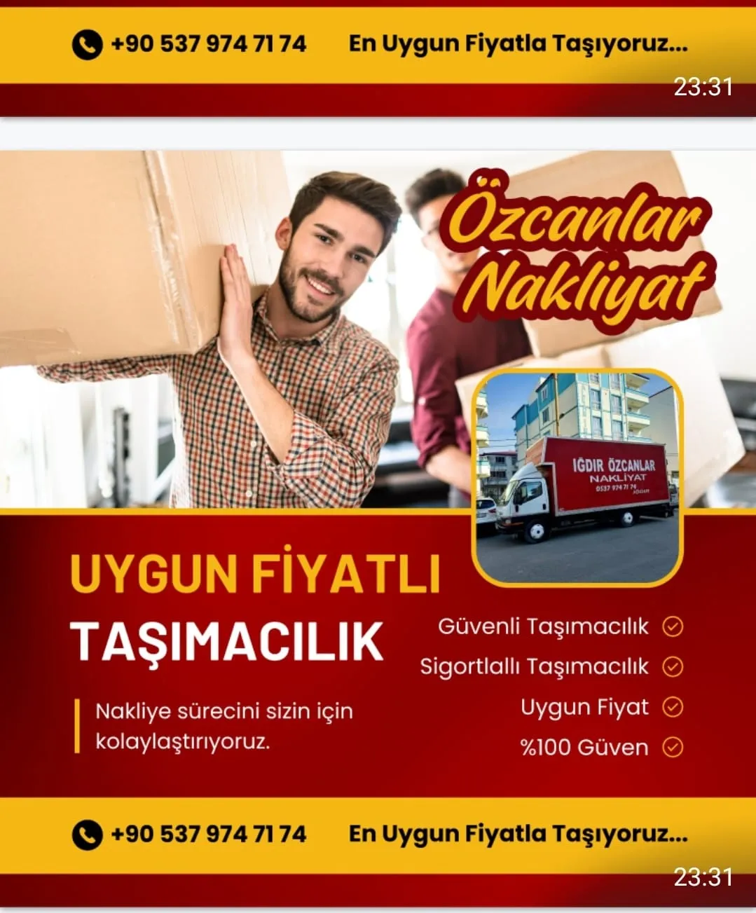 Ofis & Kurumsal Taşımacılık